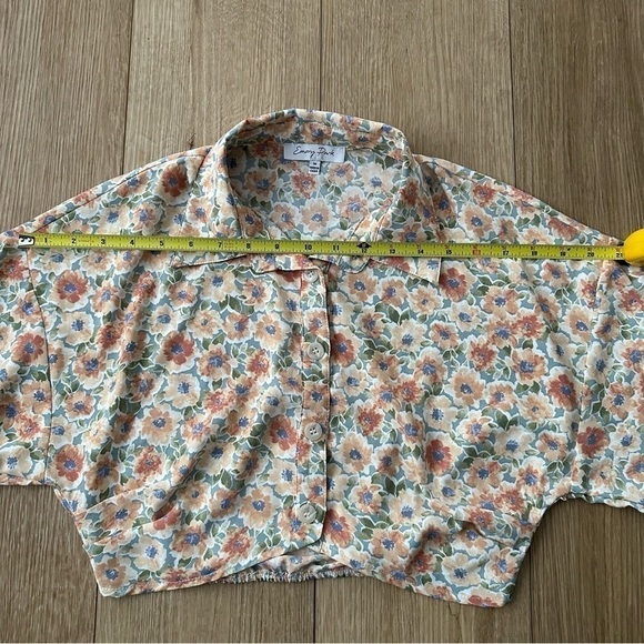 EUC Emory Park Women's Floral Two Piece Skirt Set Size Medium - Picture 13 of 14